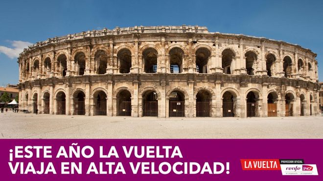 Renfe y SPORT te llevan a la primera etapa de La Vuelta en Nimes Renfe y SPORT te llevan a la primera etapa de La Vuelta en Nimes