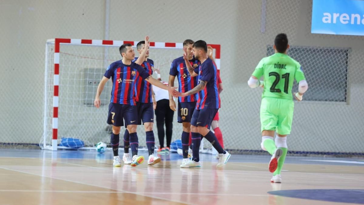 El Barça empezó la Ronda de Elite con una clara victoria El Barça empezó la Ronda de Elite con una clara victoria