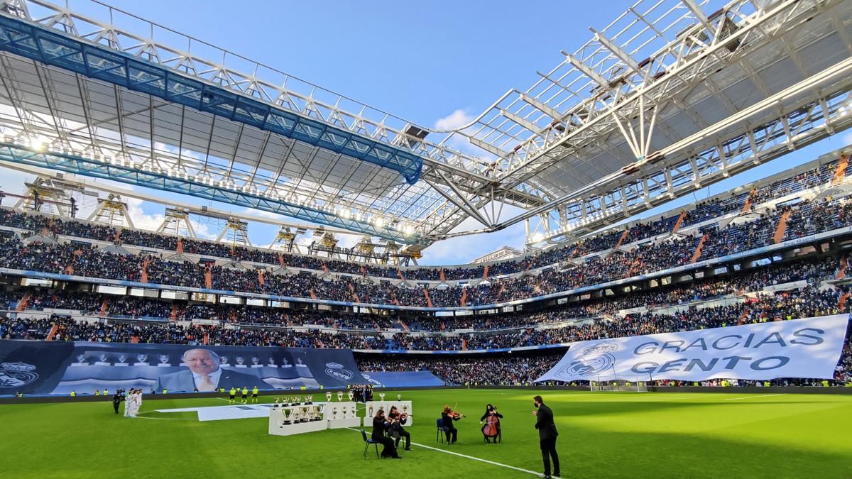 Las obras de reforma del Santiago Bernabéu siguen adelante Las obras de reforma del Santiago Bernabéu siguen adelante