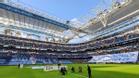 Las obras de reforma del Santiago Bernabéu siguen adelante