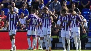 Resumen, goles y highlights del Getafe 2-3 Real Valladolid de la jornada 7 de la Liga Santander
