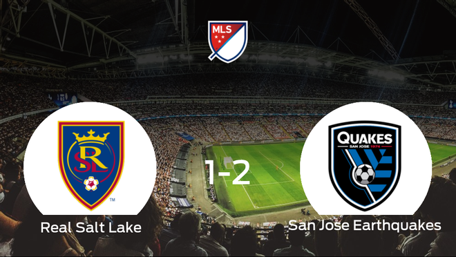 El San Jose Earthquakes se lleva tres puntos después de ganar 1-2 al Real Salt Lake El San Jose Earthquakes se lleva tres puntos después de ganar 1-2 al Real Salt Lake