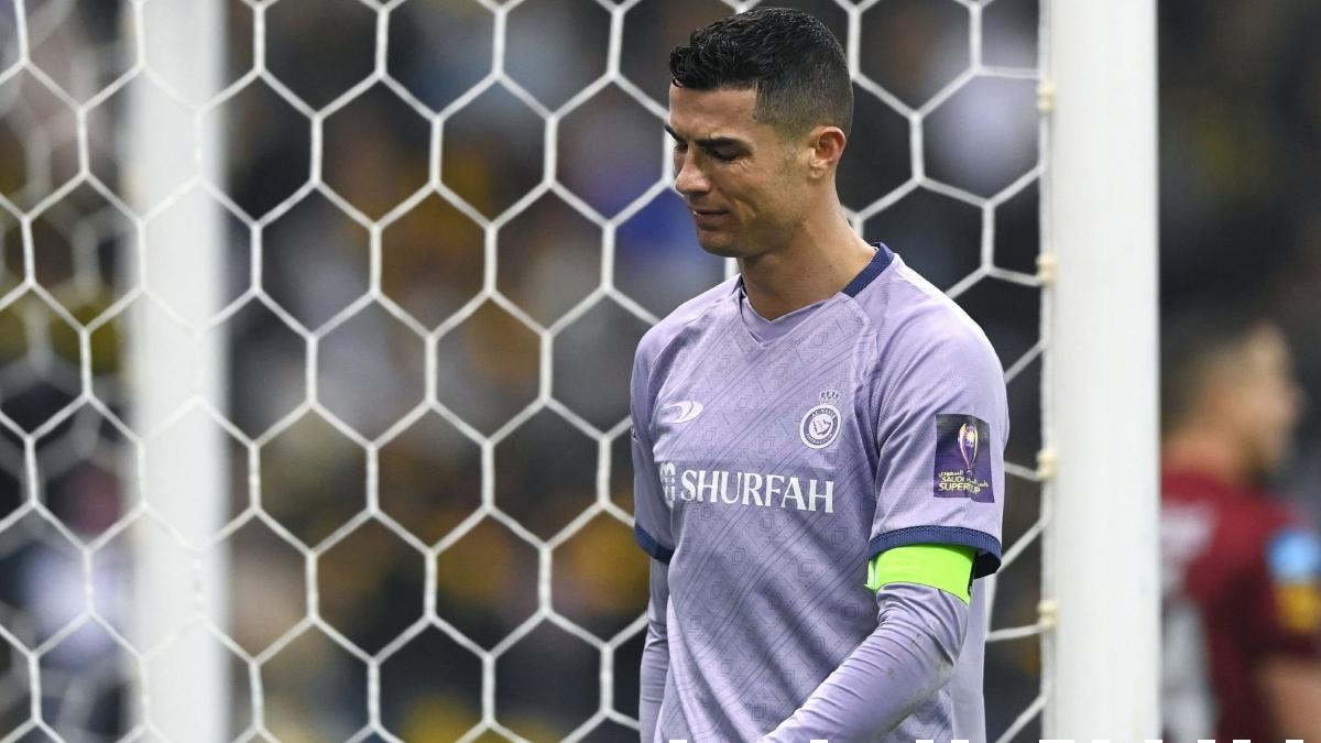 Cristiano Ronaldo se llevó su primera decepción en Arabia
