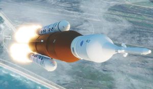 Falla una de las pruebas del cohete SLS con el que la NASA quiere volver a poner los pies en la Luna Falla una de las pruebas del cohete SLS con el que la NASA quiere volver a poner los pies en la Luna