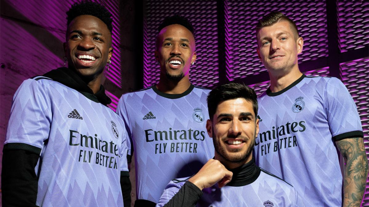 Así es la segunda equipación del Real Madrid de la temporada 2022/2023