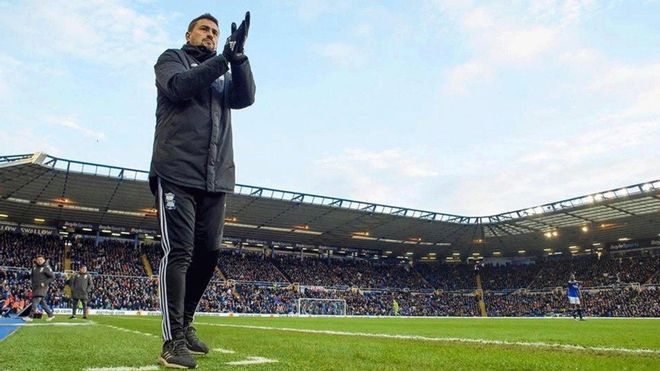 Pep Clotet, entrenador del Birmingham City Pep Clotet, entrenador del Birmingham City