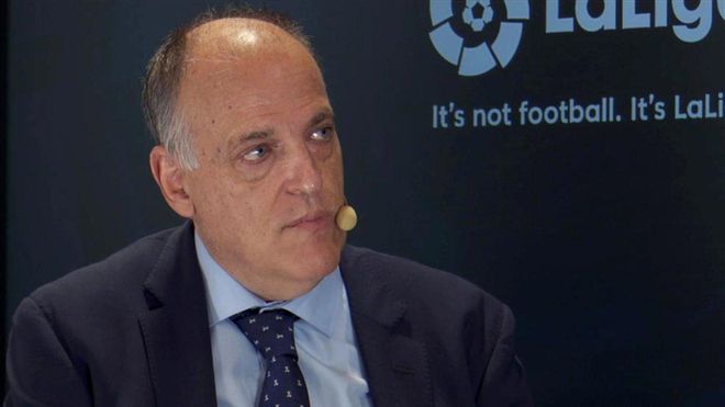 Javier Tebas, presidente de la Liga de Fútbol Profesional Javier Tebas, presidente de la Liga de Fútbol Profesional