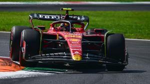 Carlos Sainz durante el sábado en Monza