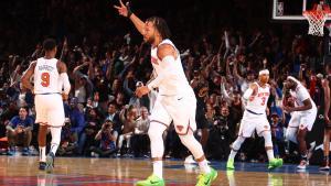 Jalen Brunson, con los Knicks.