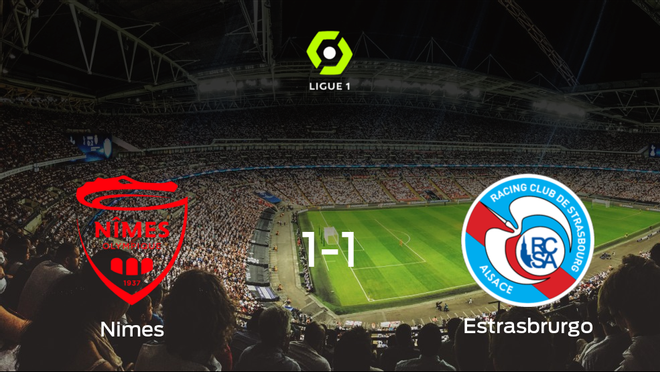 El Olimpique de Nimes salva un punto frente al Racing Estrasburgo (1-1) El Olimpique de Nimes salva un punto frente al Racing Estrasburgo (1-1)