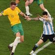 Argentina sigue adelante en el Mundial tras superar a Australia