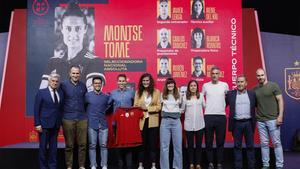 El nuevo staff de la selección española de Montse Tomé