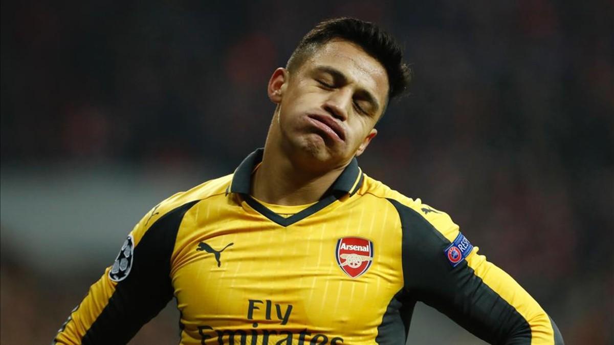 Alexis Sánchez no es feliz en el Arsenal