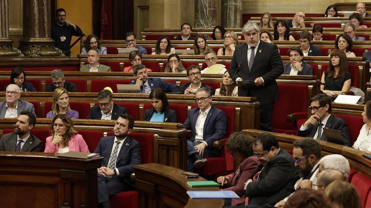 El TC declaró que el Parlament volvió a desobedecerle al tramitar resoluciones contra la sentencia del 1-O
