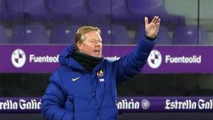 Koeman, en el banquillo de Valladolid Koeman, en el banquillo de Valladolid