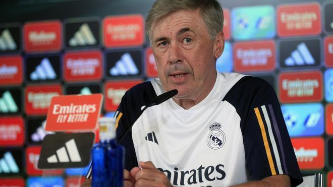 Rueda de prensa de Ancelotti