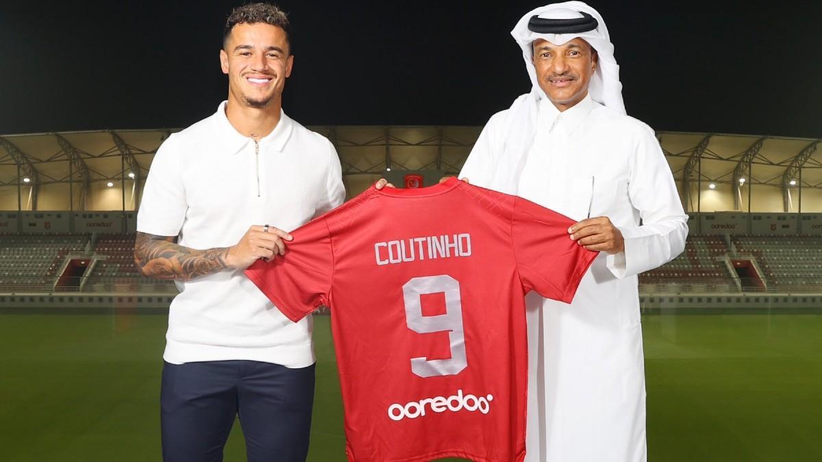 Philippe Coutinho joins Qatari side Al Duhail