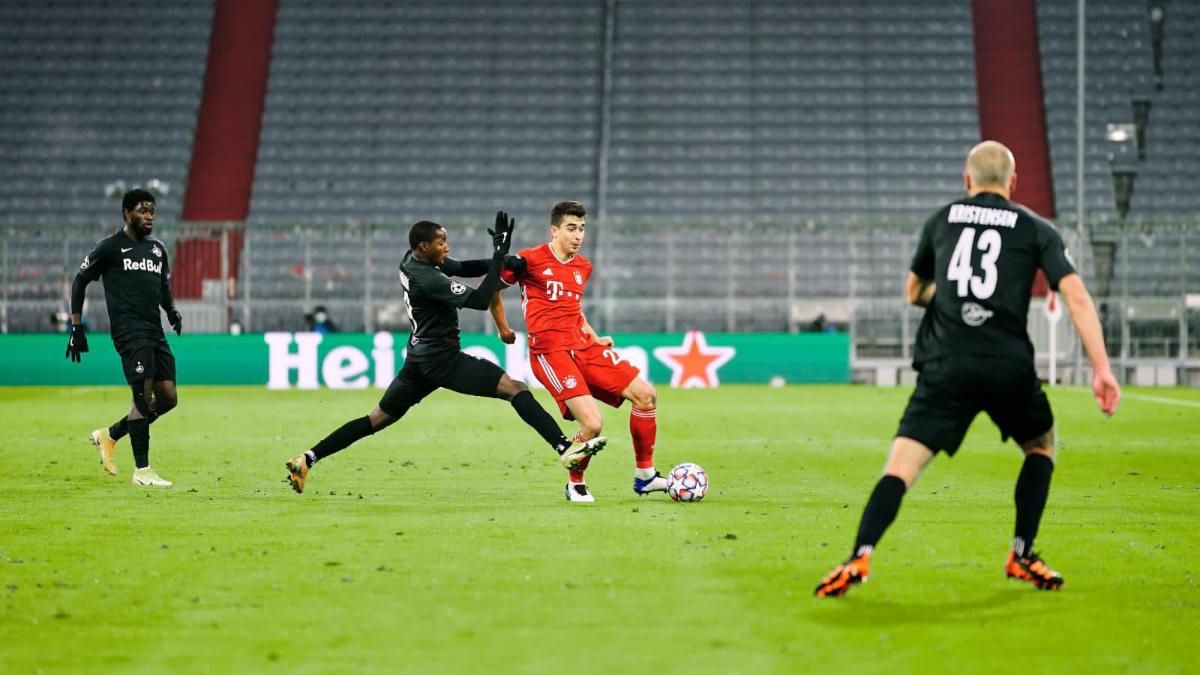 Marc Roca, en la Champions frente al Red Bull Salzburg Marc Roca, en la Champions frente al Red Bull Salzburg