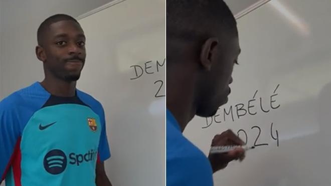 OFICIAL: ¡Ousmane Dembélé se queda en el Barça!