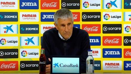 Setién, entrenador del Villarreal