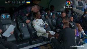 Real Madrid - Getafe: Camavinga salió lesionado del terreno de juego