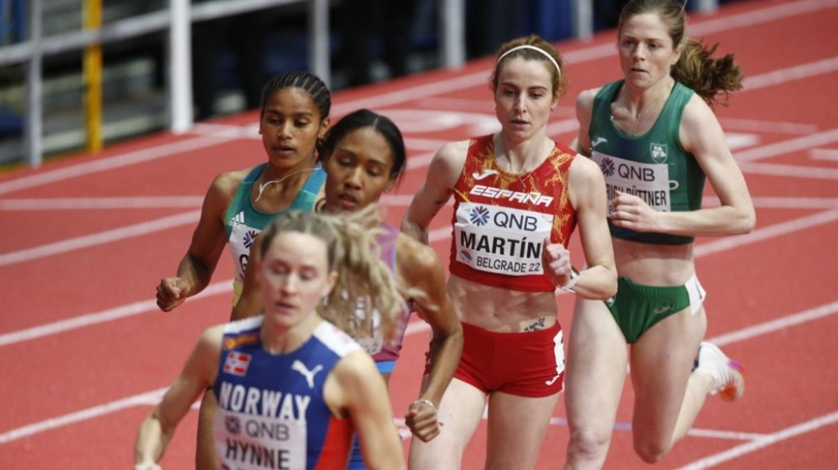 Lorena Martín correrá la gran final de 800 metros