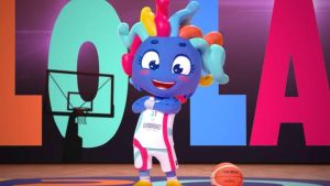 Lola, la mascota del Eurobasket femenino Lola, la mascota del Eurobasket femenino