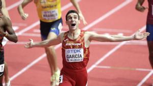 El murciano Mariano García entra en acción en el Mundial de Atletismo