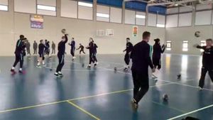 El Barça se entrenó en Mutxamel para prepara el partido de cuartos El Barça se entrenó en Mutxamel para prepara el partido de cuartos