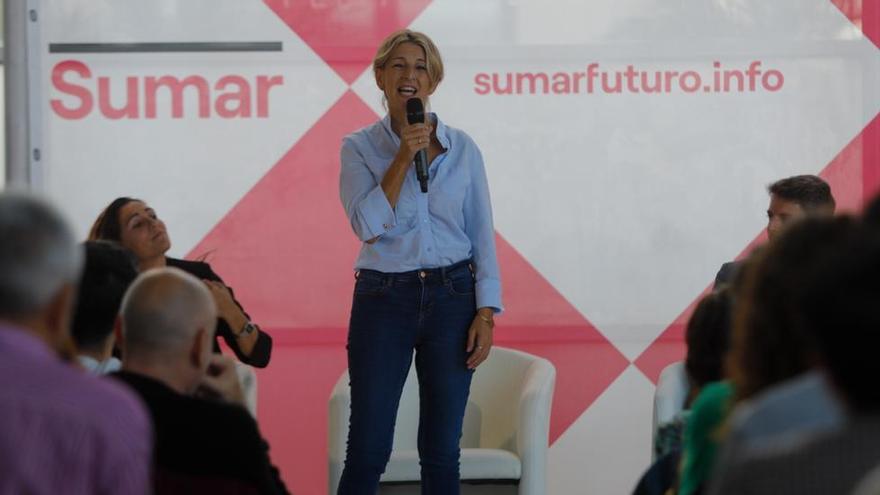 Yolanda Díaz | Sumar abre a la ciudadanía la creación de su programa con ideas como reducir la jornada laboral