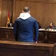 El hombre durante el juicio en Pontevedra.