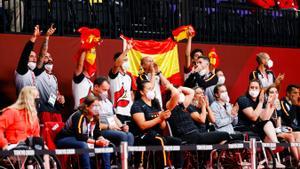 La selección paralímpica de baloncesto española, tras caer contra EEUU