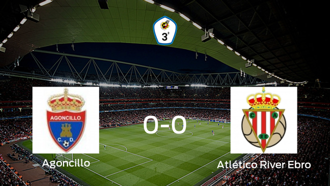 El Agoncillo y el Atlético River Ebro concluyen su enfrentamiento en el San Roque sin goles (0-0) El Agoncillo y el Atlético River Ebro concluyen su enfrentamiento en el San Roque sin goles (0-0)