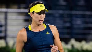 Garbiñe Muguruza, reciente ganadora del torneo de Dubai Garbiñe Muguruza, reciente ganadora del torneo de Dubai