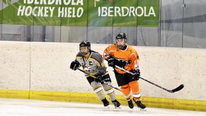 La Liga Iberdrola de hockey hielo se reanudó sin sorpresas La Liga Iberdrola de hockey hielo se reanudó sin sorpresas