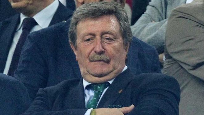 Juan Larrea, presidente de la RFEF Juan Larrea, presidente de la RFEF