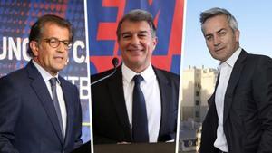 Toni Freixa, Joan Laporta y Víctor Font mantendrán un cara a cara este domingo en el marco del Congreso Mundial de Peñas