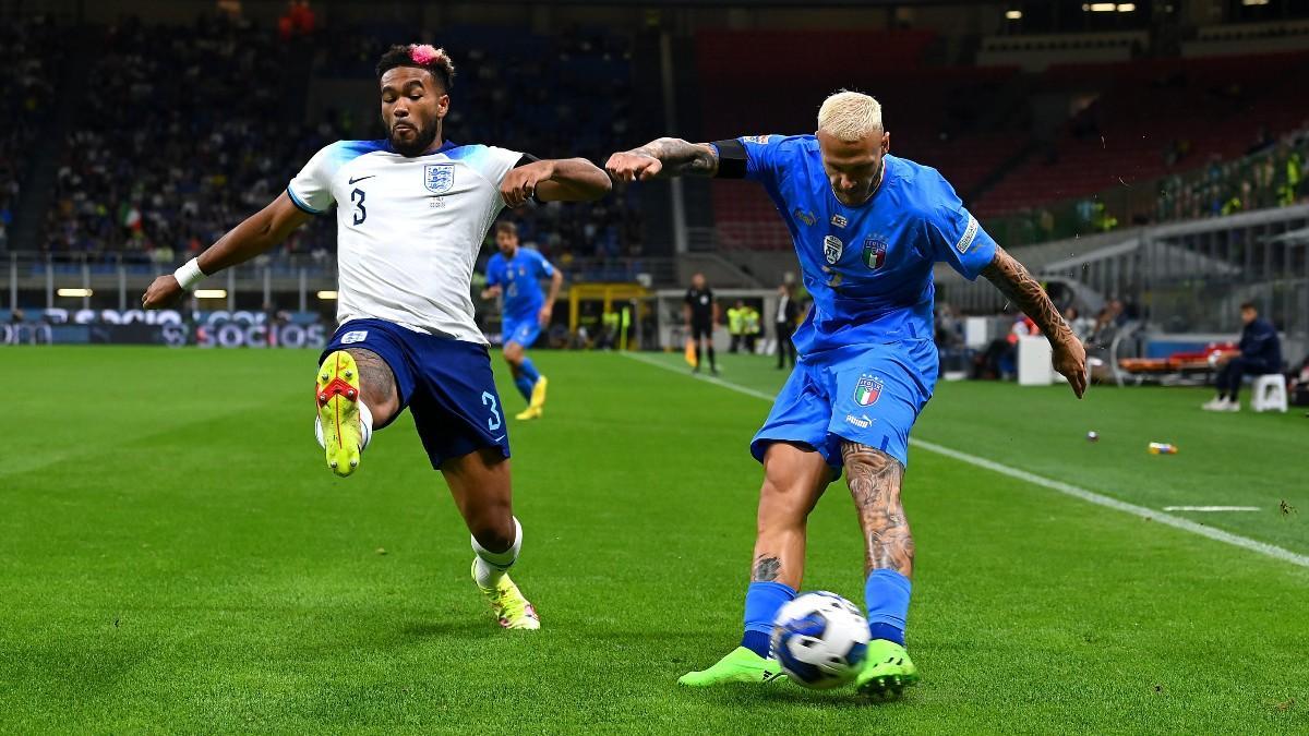 Italia y Inglaterra disputaron en San Siro la jornada 5 de la Nations League