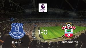El Everton gana 1-0 al Southampton y se lleva los tres puntos El Everton gana 1-0 al Southampton y se lleva los tres puntos