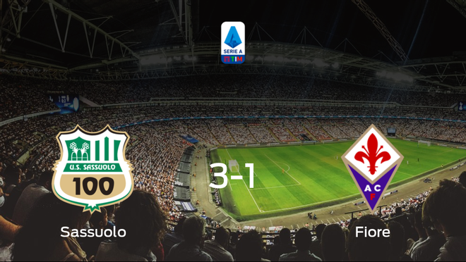 El Sassuolo vence 3-1 en casa a la Fiorentina El Sassuolo vence 3-1 en casa a la Fiorentina