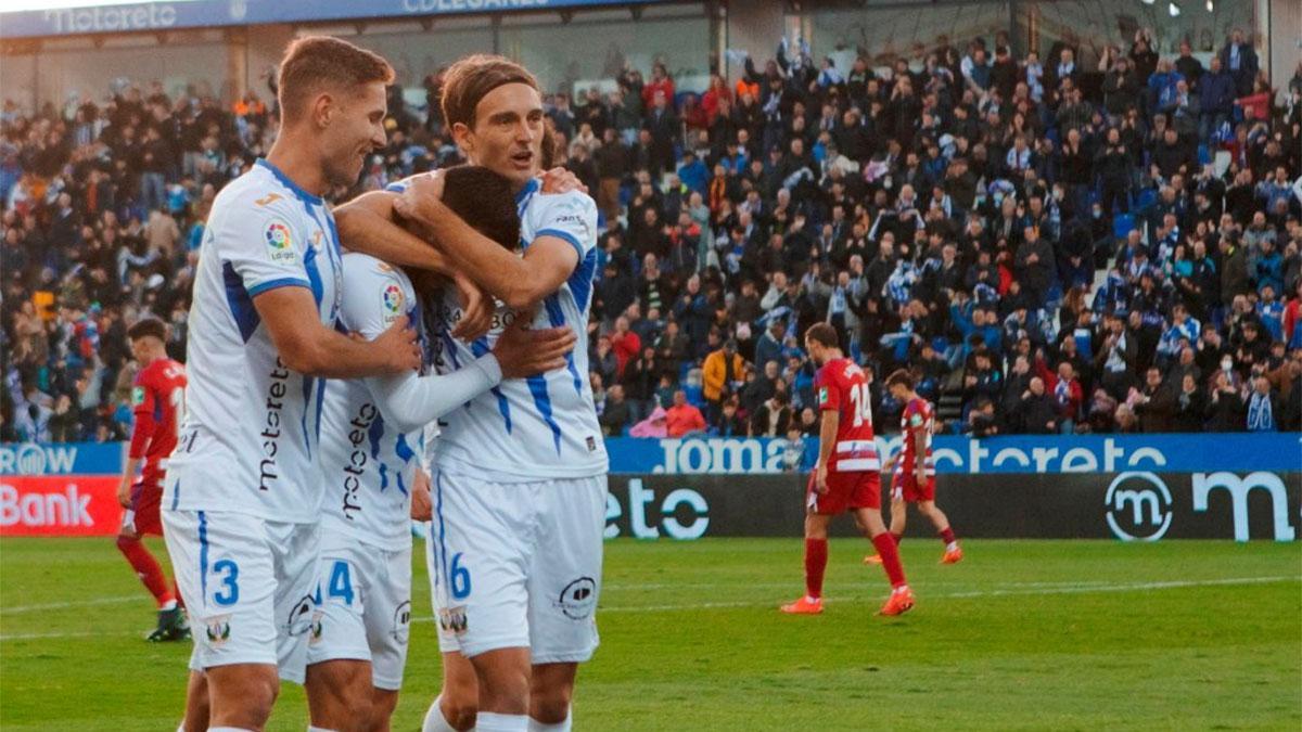 Resumen, goles y highlights del Leganés 1 - 0 Granada de la jornada 17 de LaLiga Smartbank