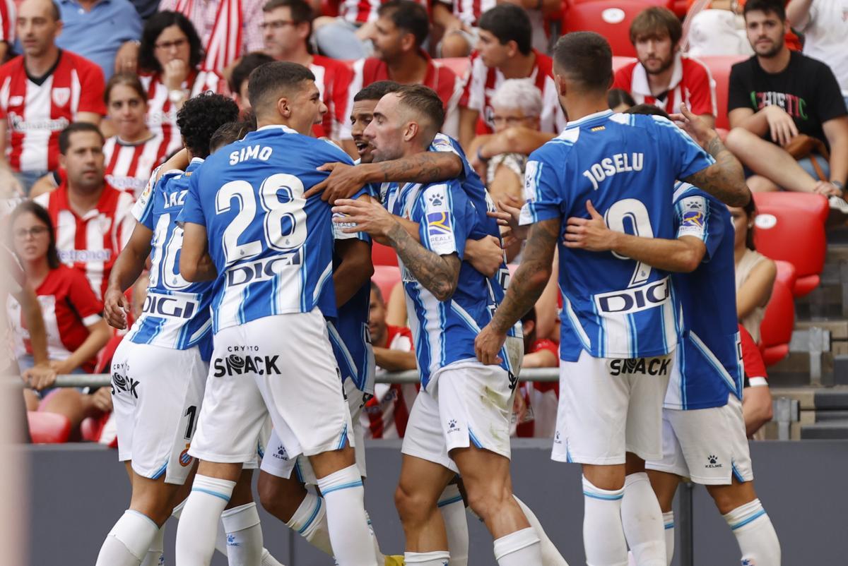 Resumen, goles y highlights del Athletic Club 0-1 Espanyol de la jornada 4 de LaLiga Santander