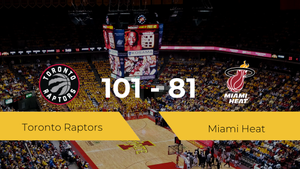 Toronto Raptors gana a Miami Heat (101-81) Toronto Raptors gana a Miami Heat (101-81)