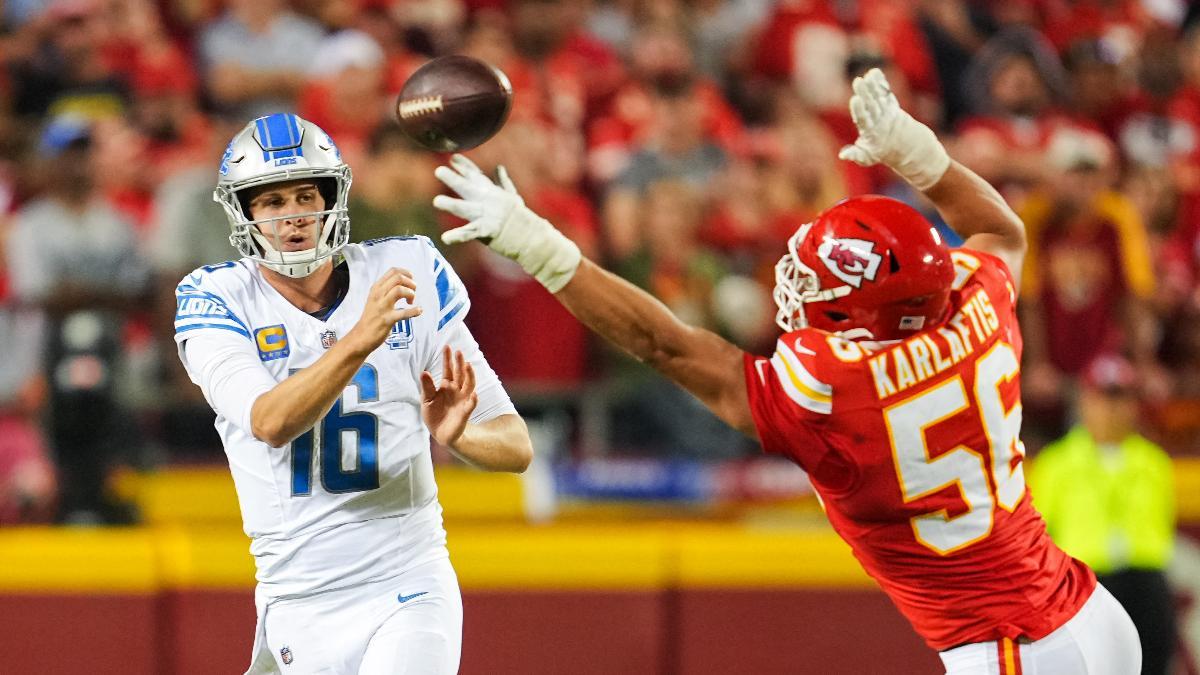 CHIEFS VS DETROIT LIONS Hora y Canal para ver EN VIVO