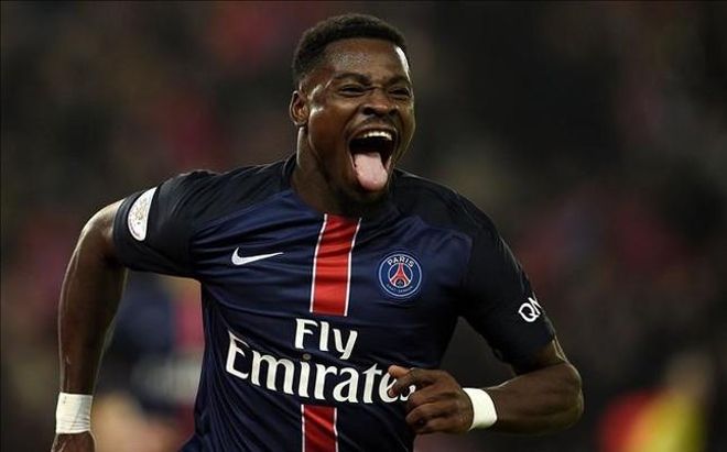 Serge Aurier, jugador del PSG. Serge Aurier, jugador del PSG.