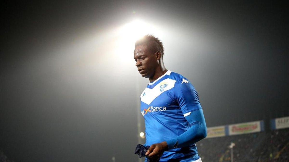 Mario Balotelli, actual jugador del Brescia Mario Balotelli, actual jugador del Brescia