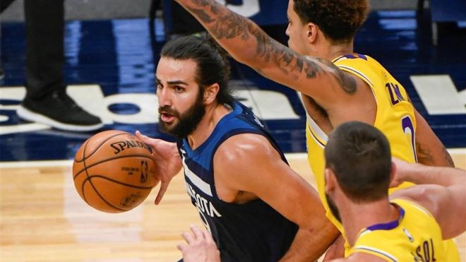 Ricky Rubio ha vuelto este año a casa, aunque Minnesota no arranca Ricky Rubio ha vuelto este año a casa, aunque Minnesota no arranca
