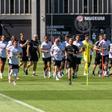 Eintracht Frankfurt training
