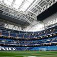 Una vista del estadio Santiago Bernabéu.