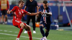Neymar volverá a verse las caras con Thomas Müller en la Champions League Neymar volverá a verse las caras con Thomas Müller en la Champions League